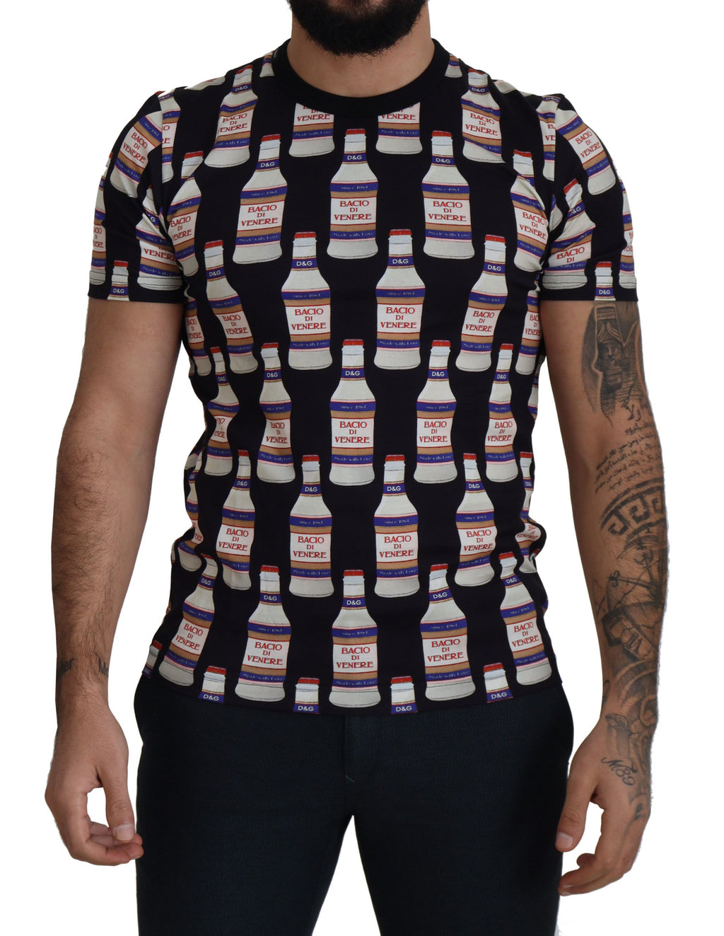 Dolce & Gabbana Black T-Shirt for Men