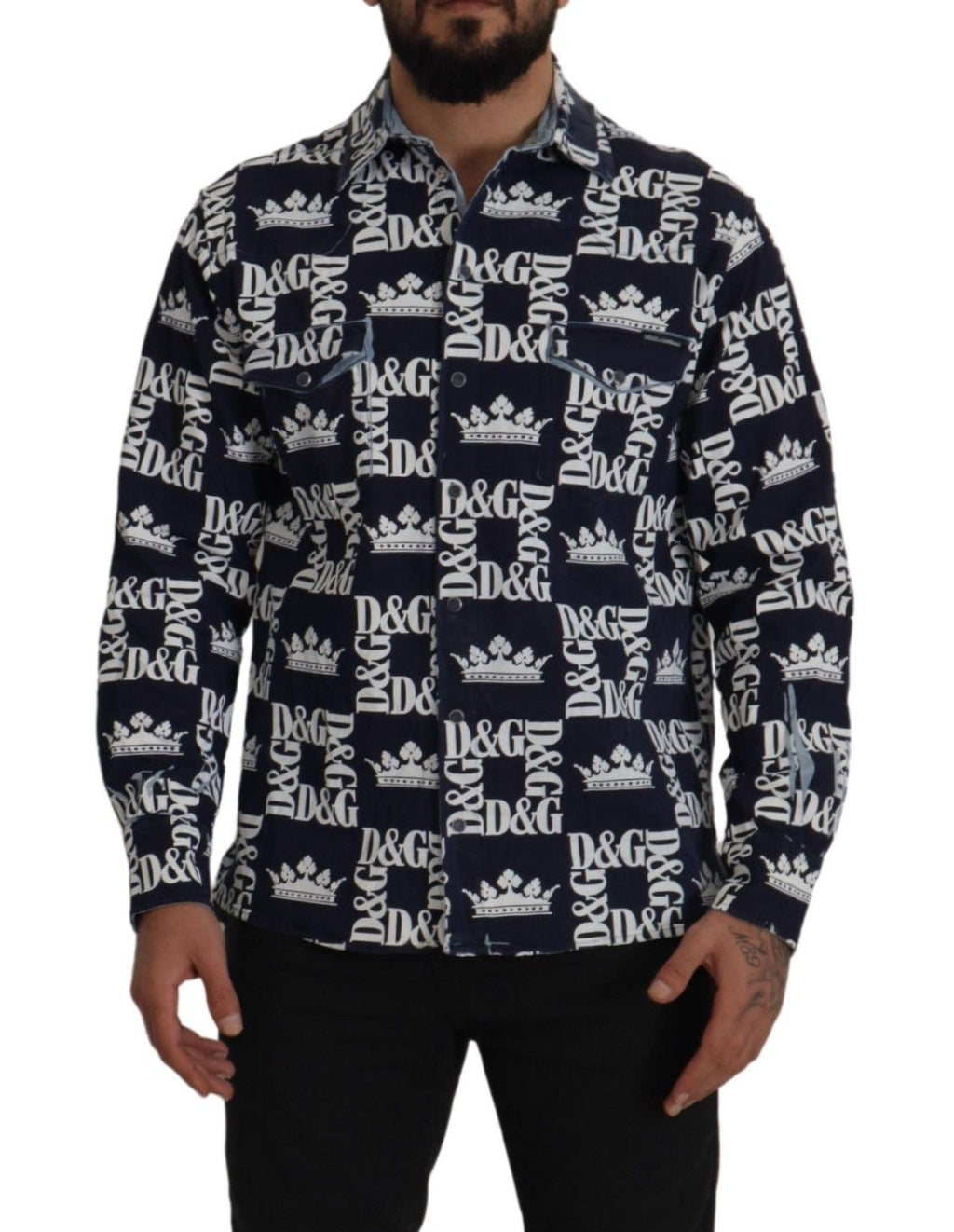 Dolce & Gabbana Blue Shirt for Men additional view