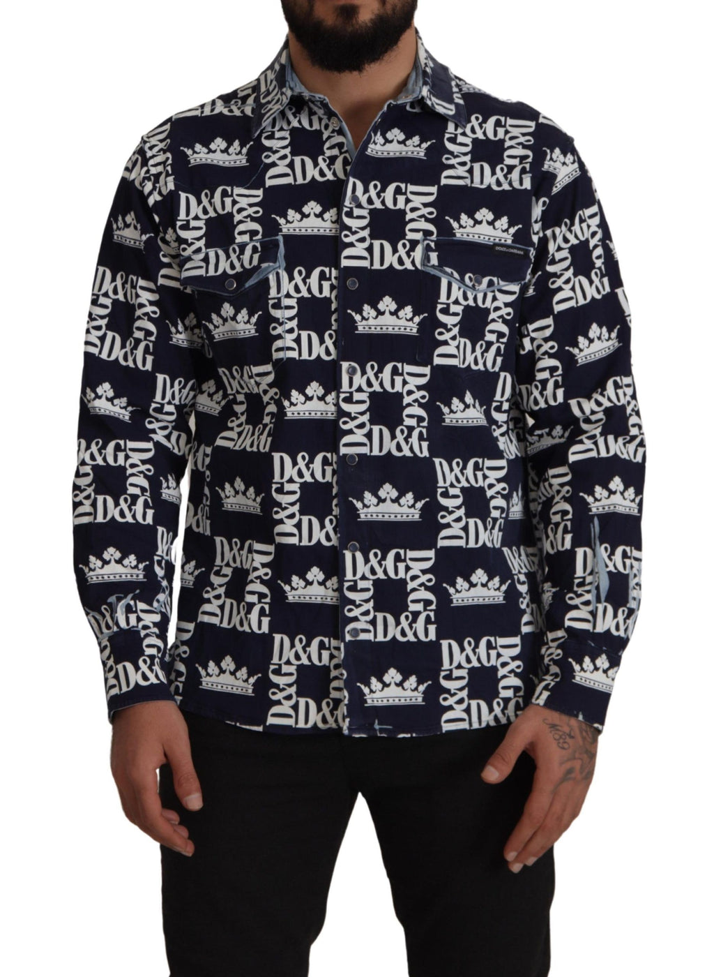 Dolce & Gabbana Blue Shirt for Men