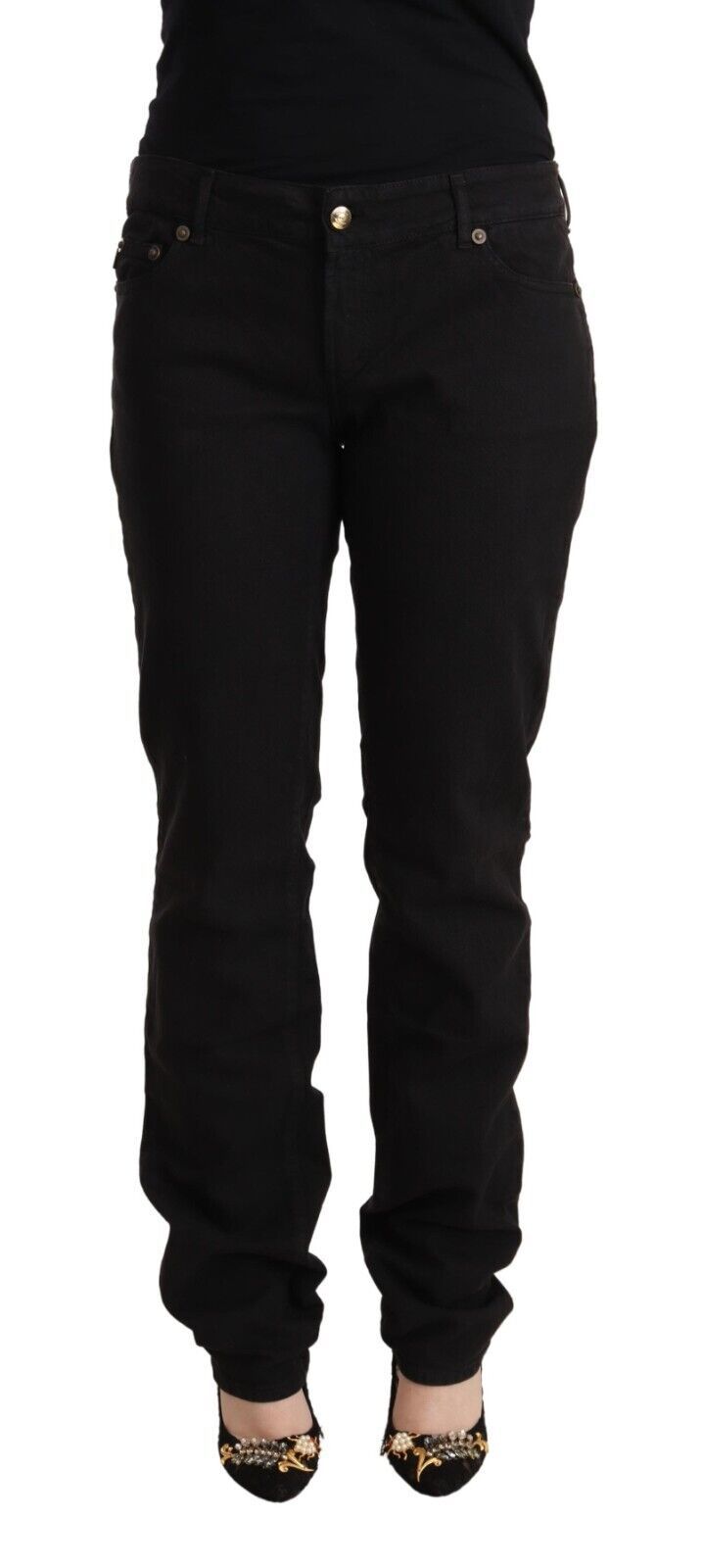 Just Cavalli Black Skinny Jeans for Women