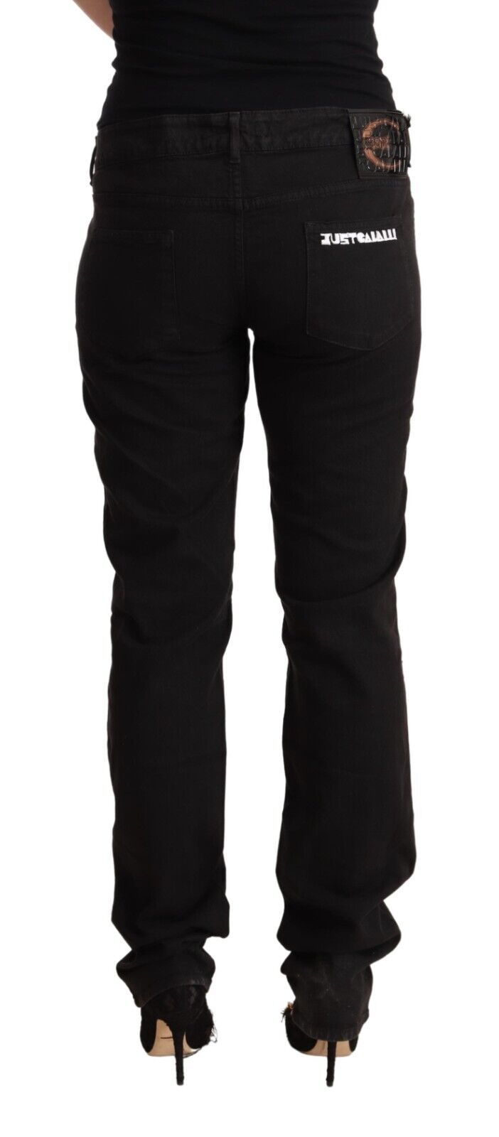 Just Cavalli Black Skinny Jeans for Women alternate view