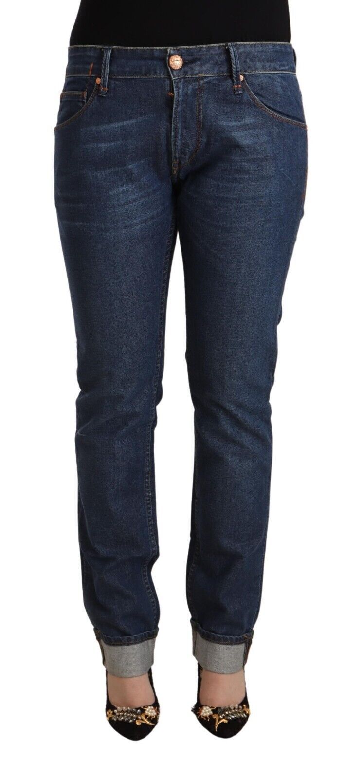 Acht Blue Slim Fit Jeans for Women