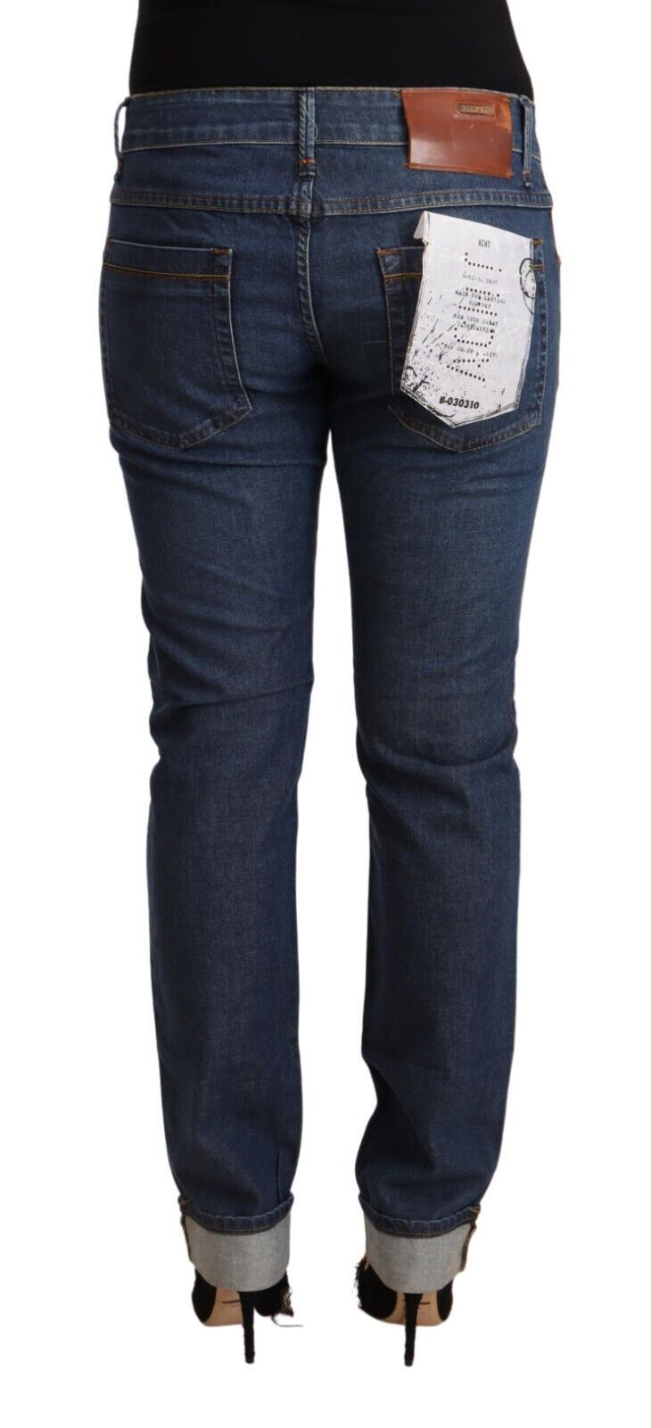 Acht Blue Slim Fit Jeans for Women detail view