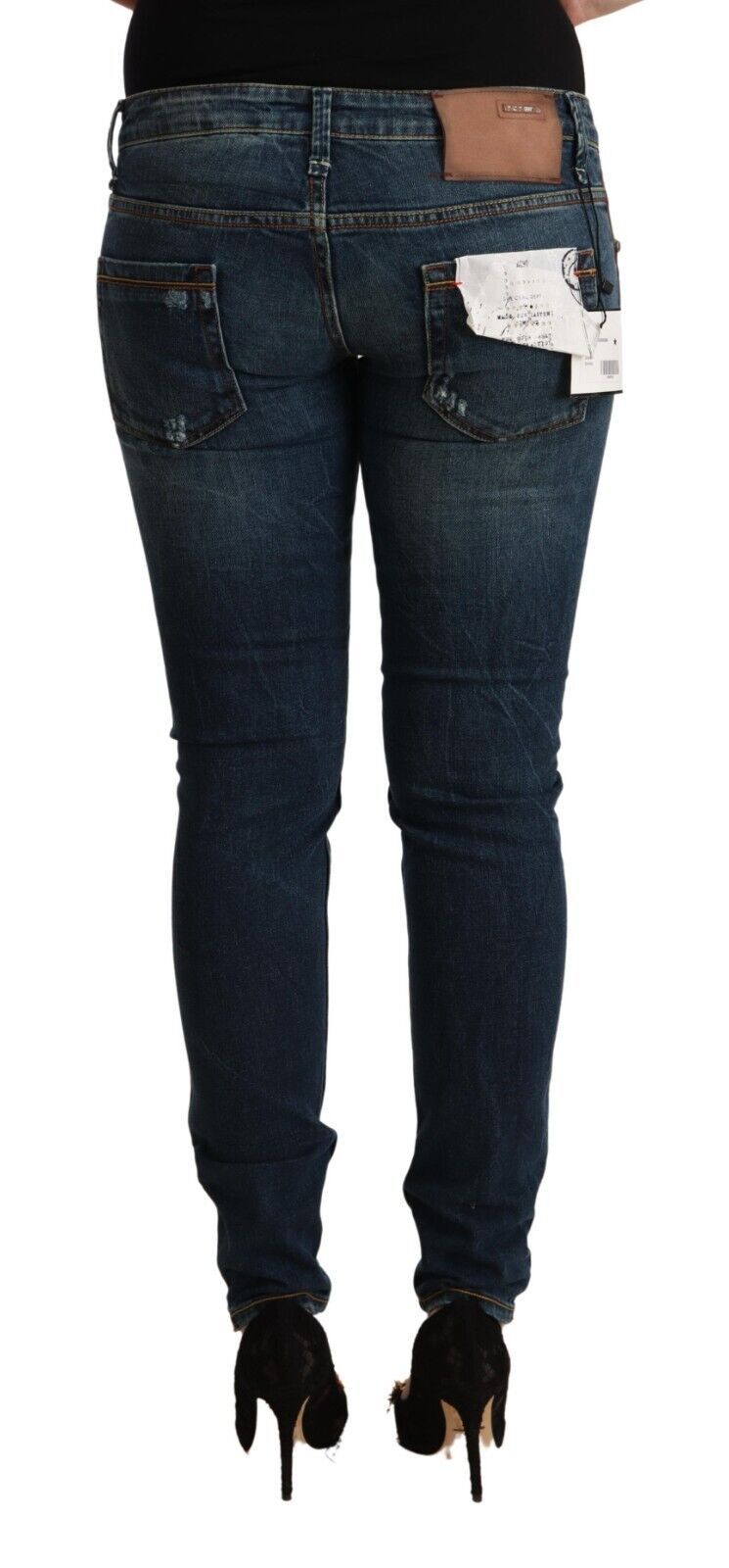 Acht Blue Slim Fit Jeans for Women detail view
