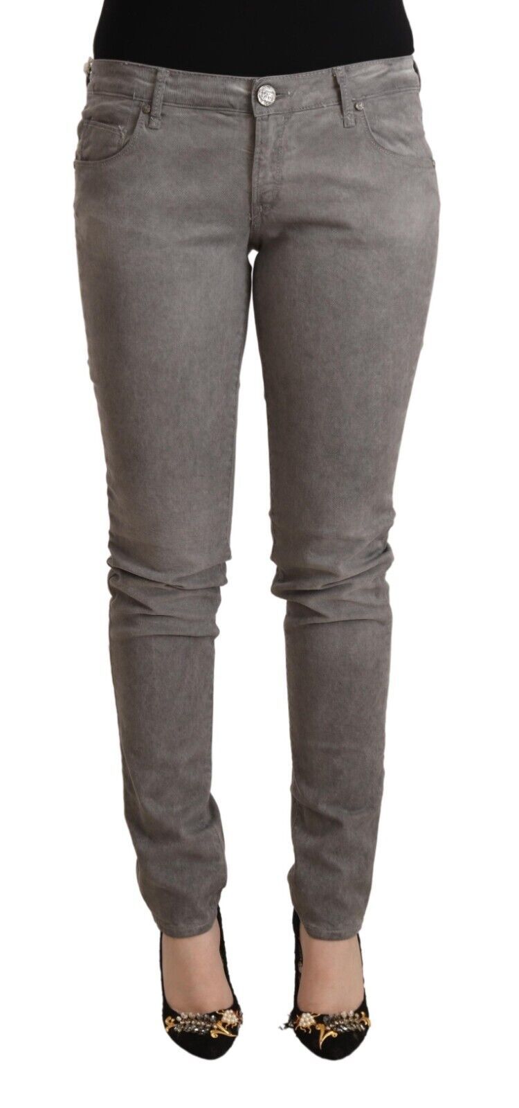Acht Grey Skinny Jeans for Women