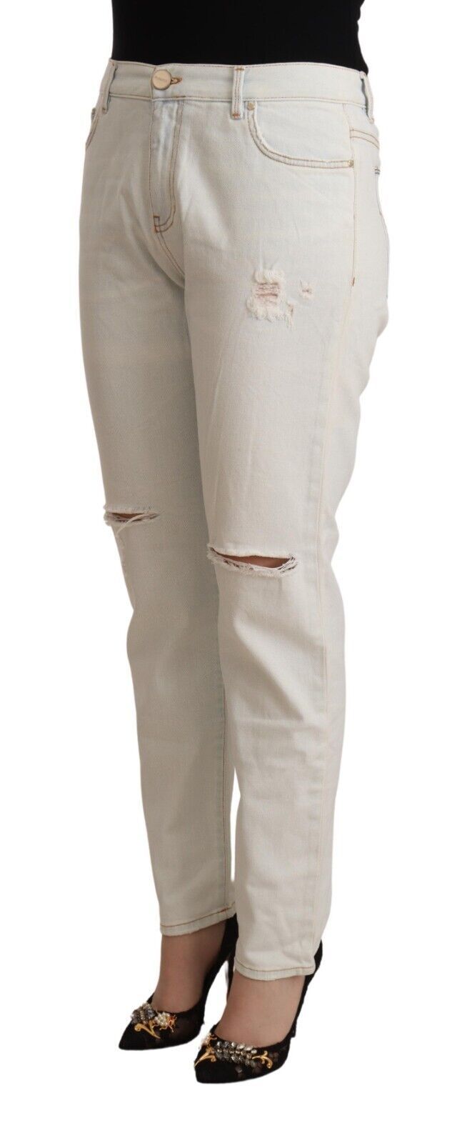 PINKO White Skinny Jeans for Women alternate view