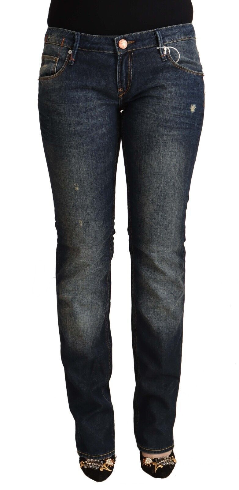 Acht Blue Skinny Jeans for Women