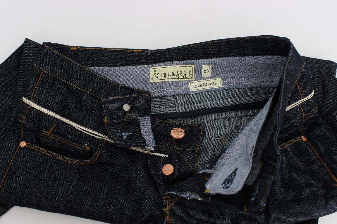 Acht Blue Straight Leg Jeans for Women additional view