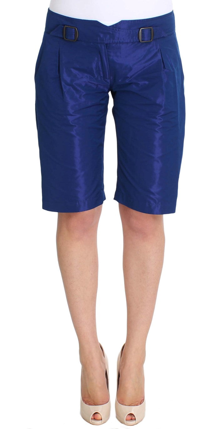 Shorts Bermudes Ermanno Scervino bleus au-dessus du genou