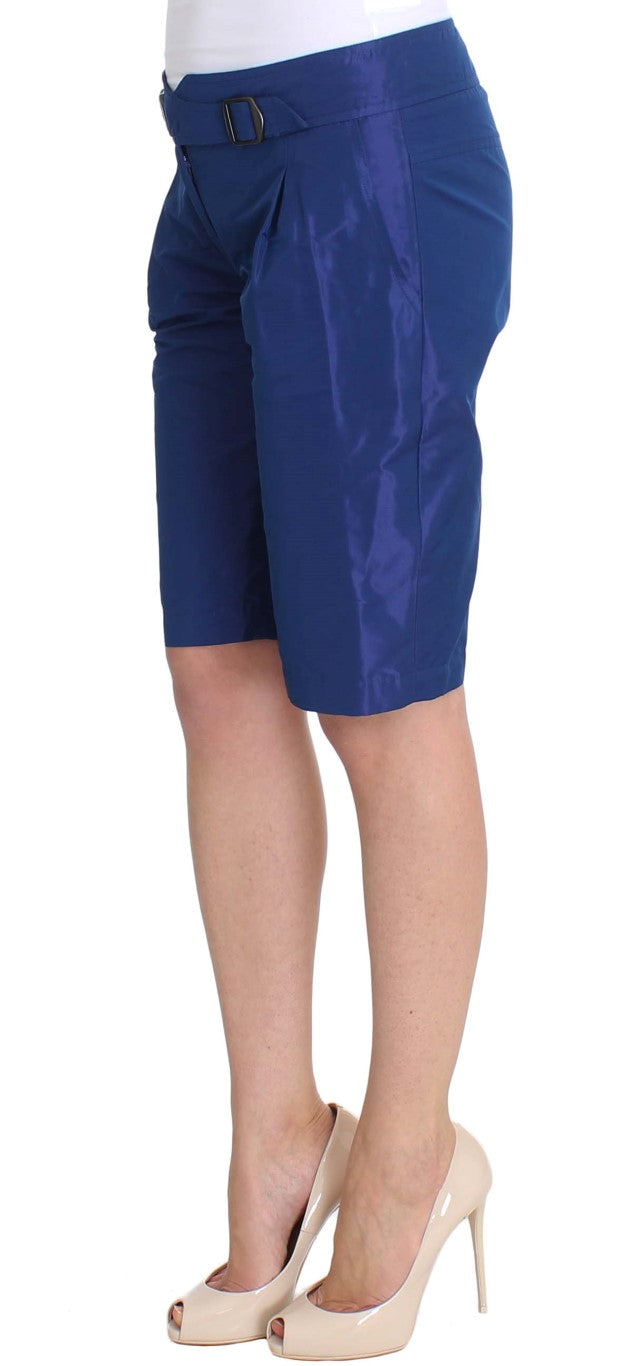 Shorts Bermudes Ermanno Scervino bleus au-dessus du genou