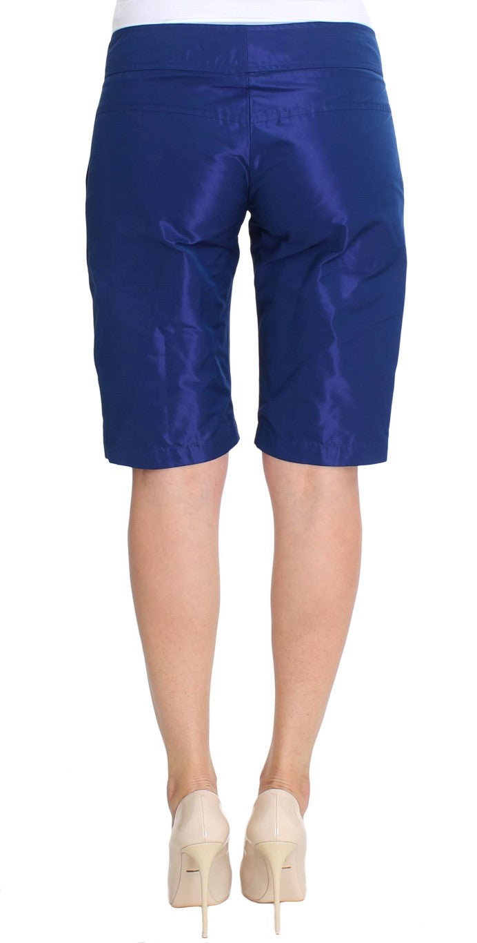 Shorts Bermudes Ermanno Scervino bleus au-dessus du genou