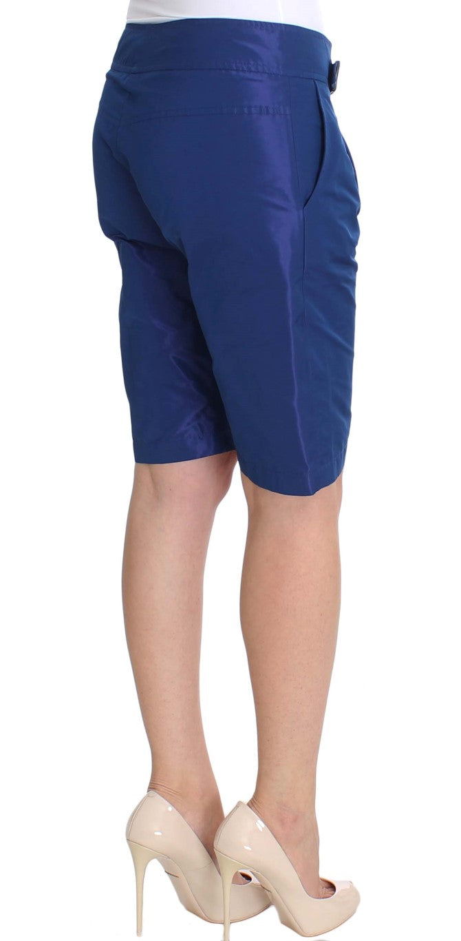 Shorts Bermudes Ermanno Scervino bleus au-dessus du genou