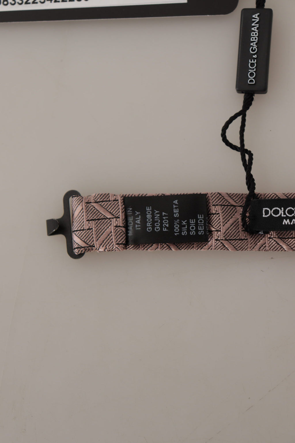 Dolce & Gabbana Grey Bowties for Men detail view