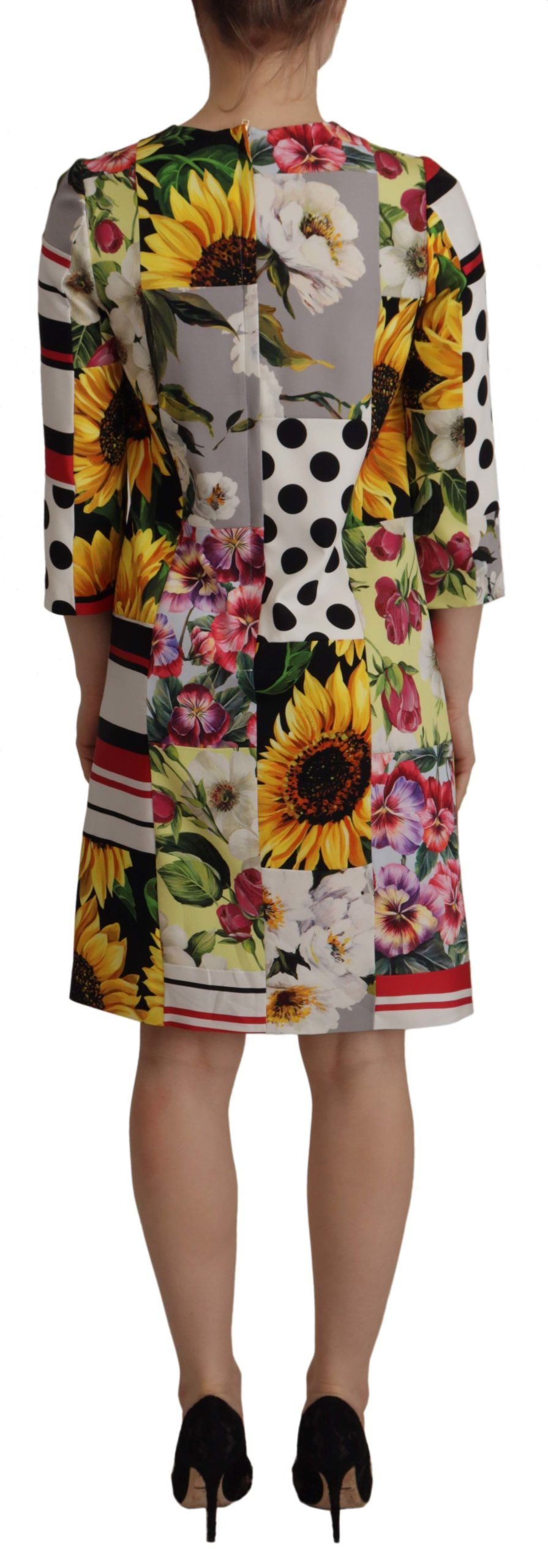 Dolce & Gabbana Multicolor Casual Dress for Women side view