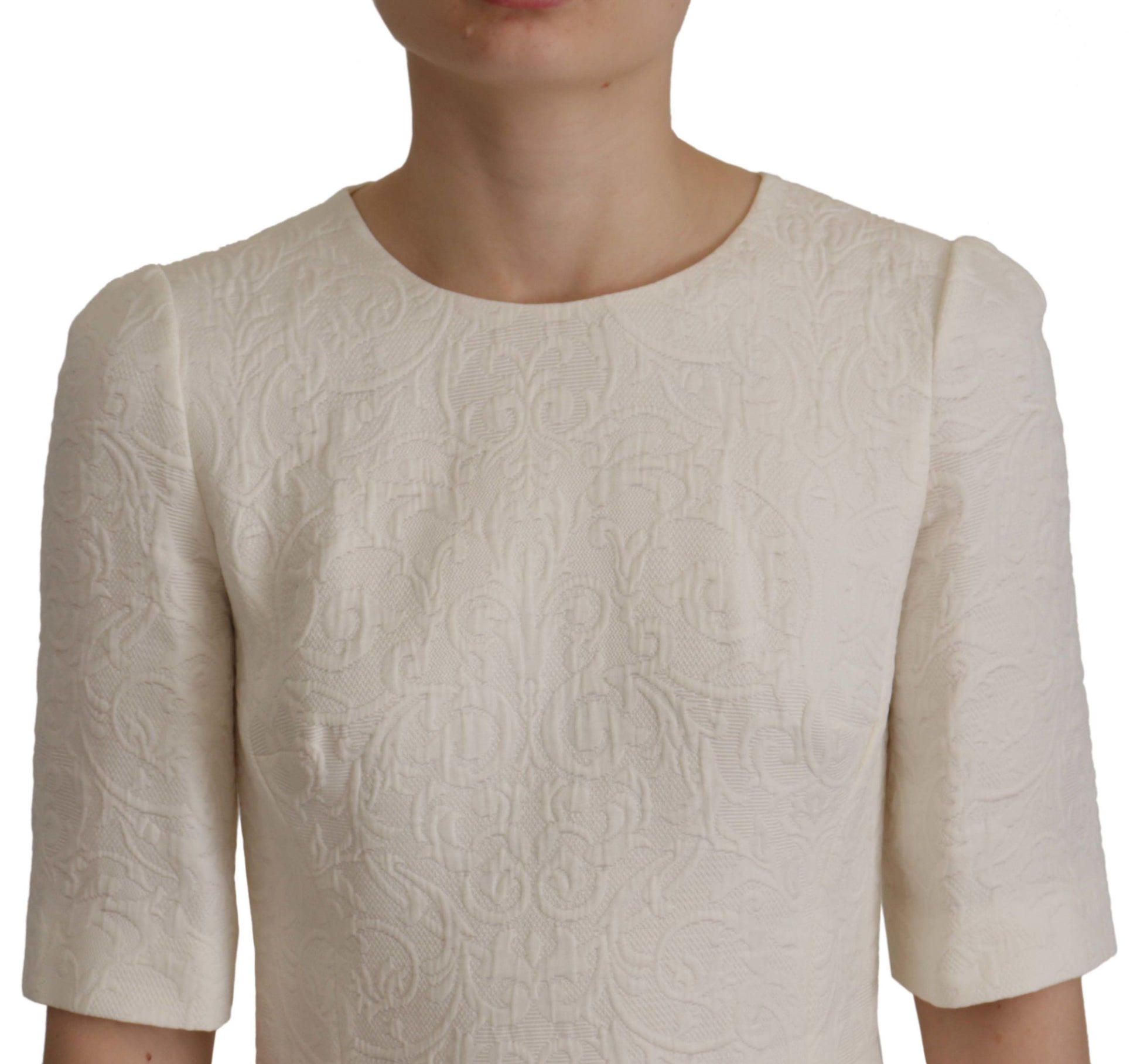 Dolce & Gabbana White Midi Dress for Women alternate view