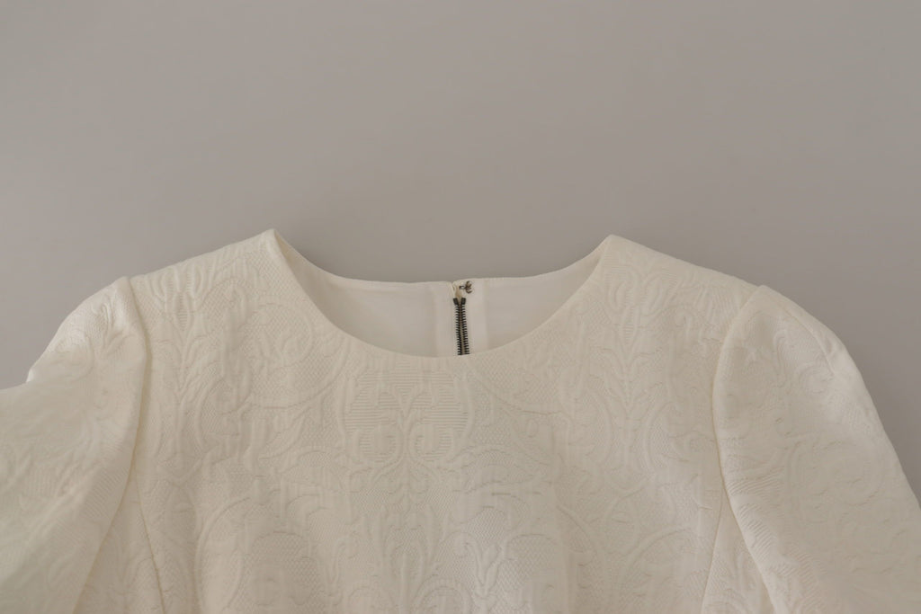Dolce & Gabbana White Midi Dress for Women additional view