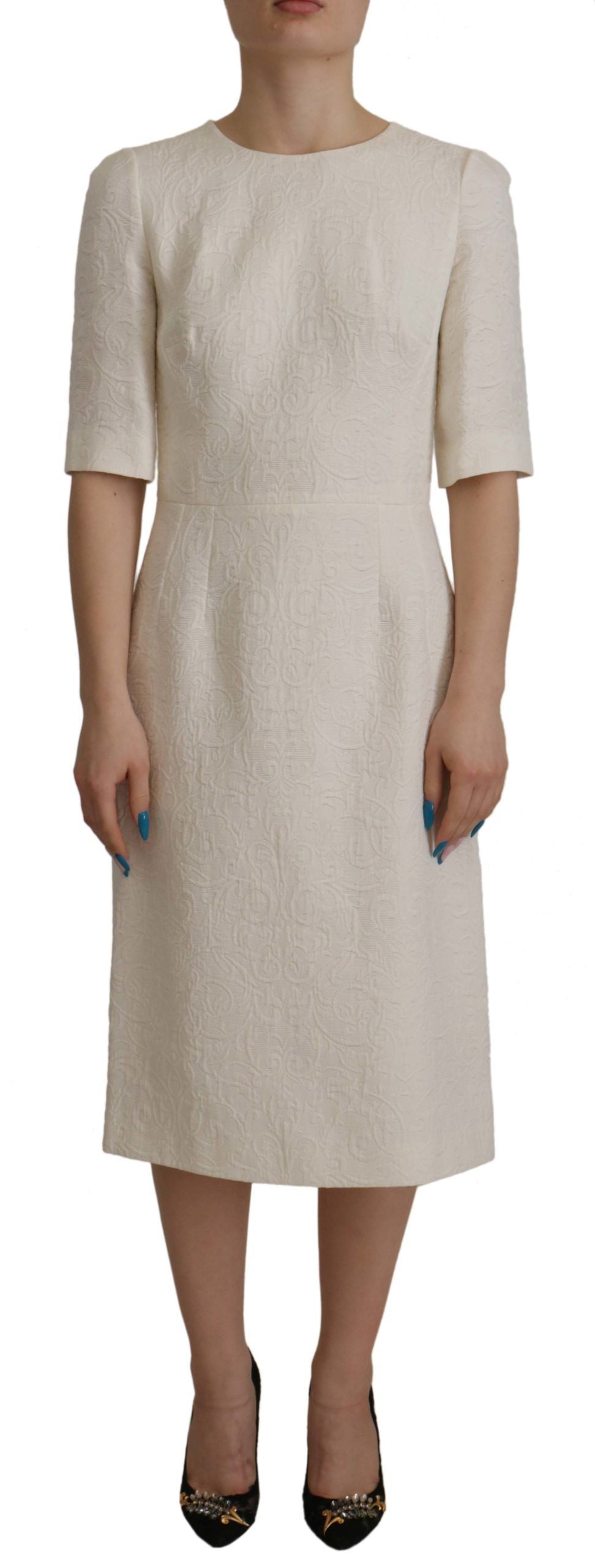 Dolce & Gabbana White Midi Dress for Women
