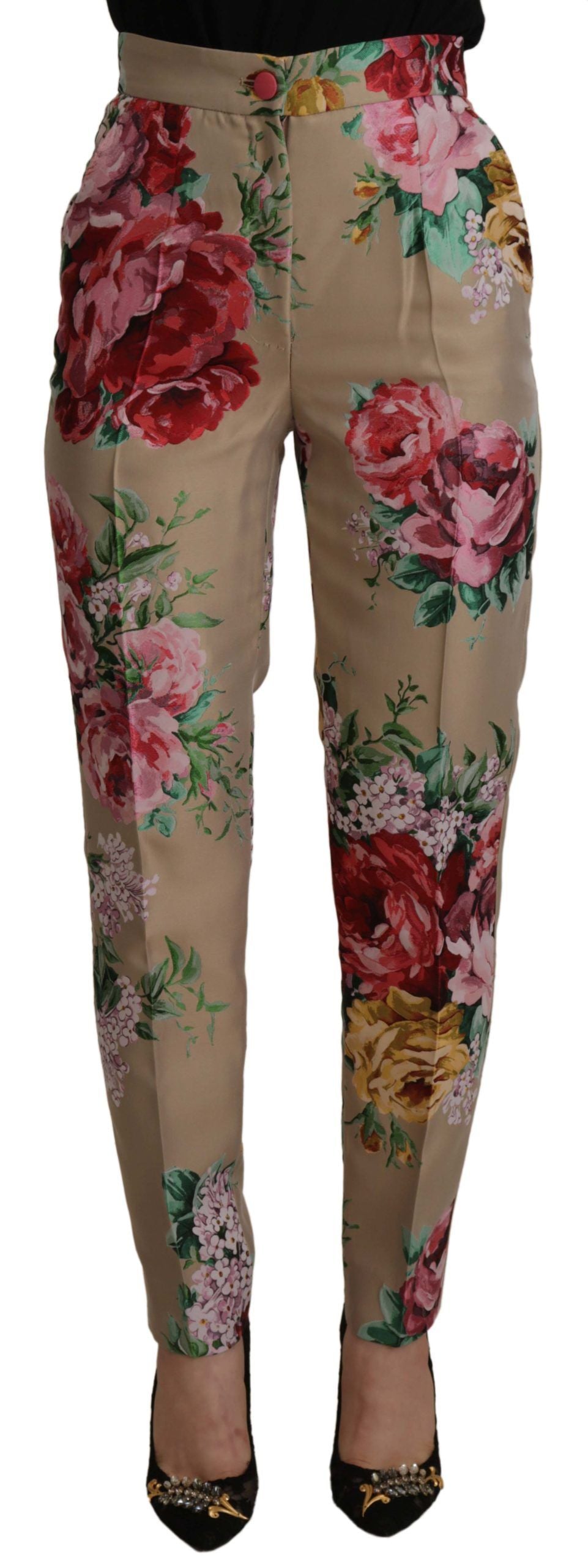Dolce & Gabbana Beige Dress Pants for Women