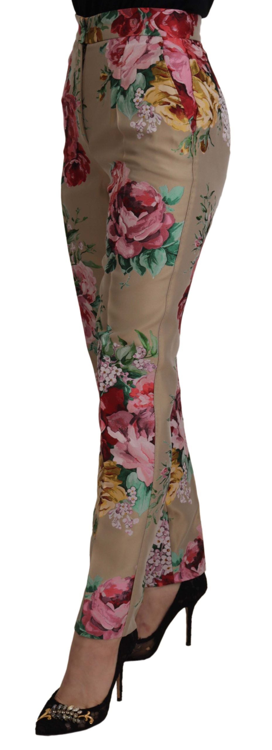 Dolce & Gabbana Beige Dress Pants for Women detail view