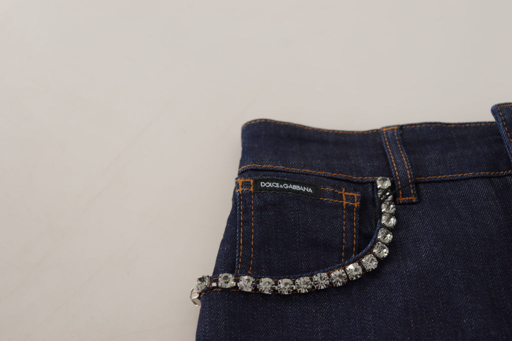 Dolce & Gabbana Blue Short And Mini for Women side view