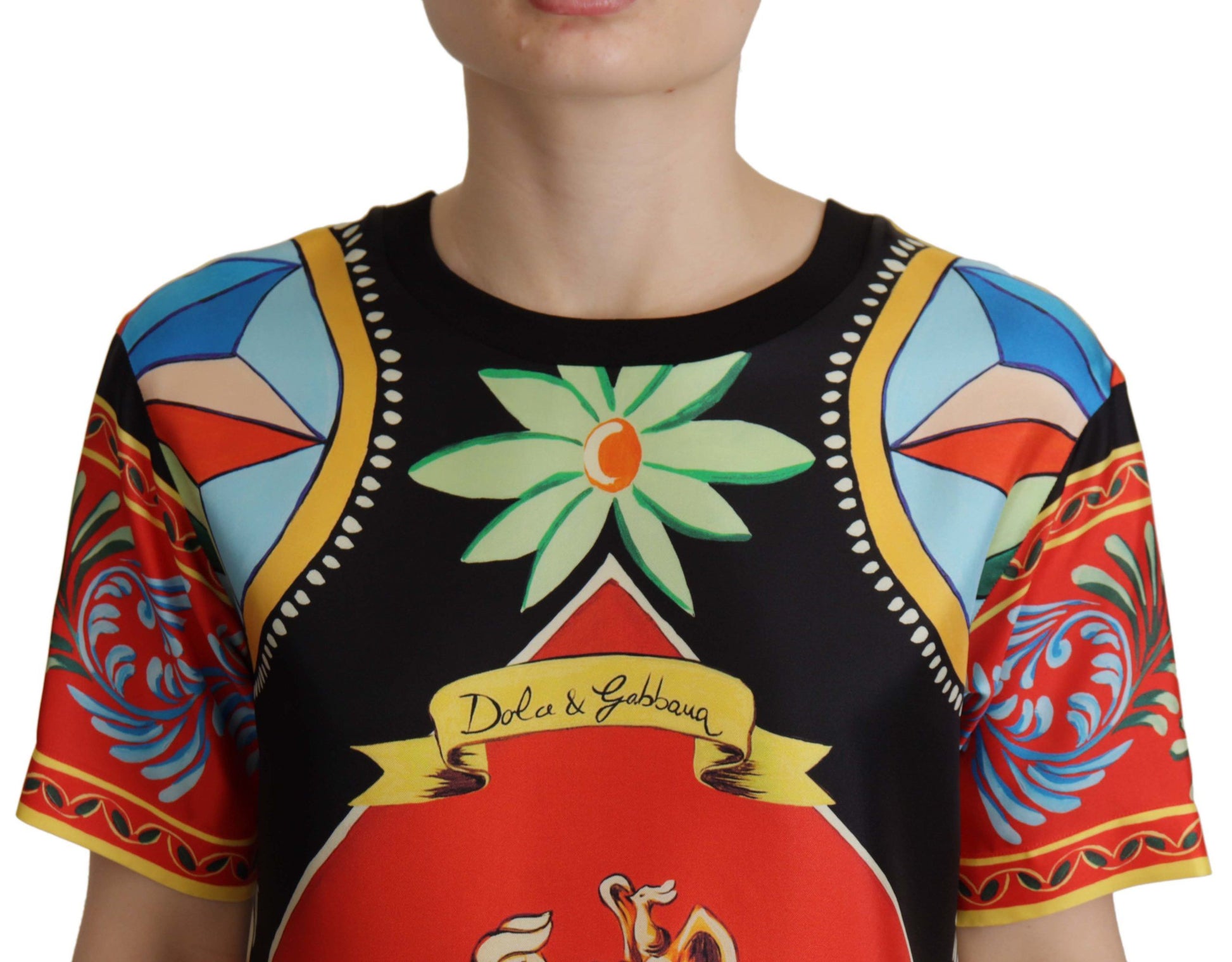 Dolce & Gabbana Multicolor T-Shirt for Women alternate view