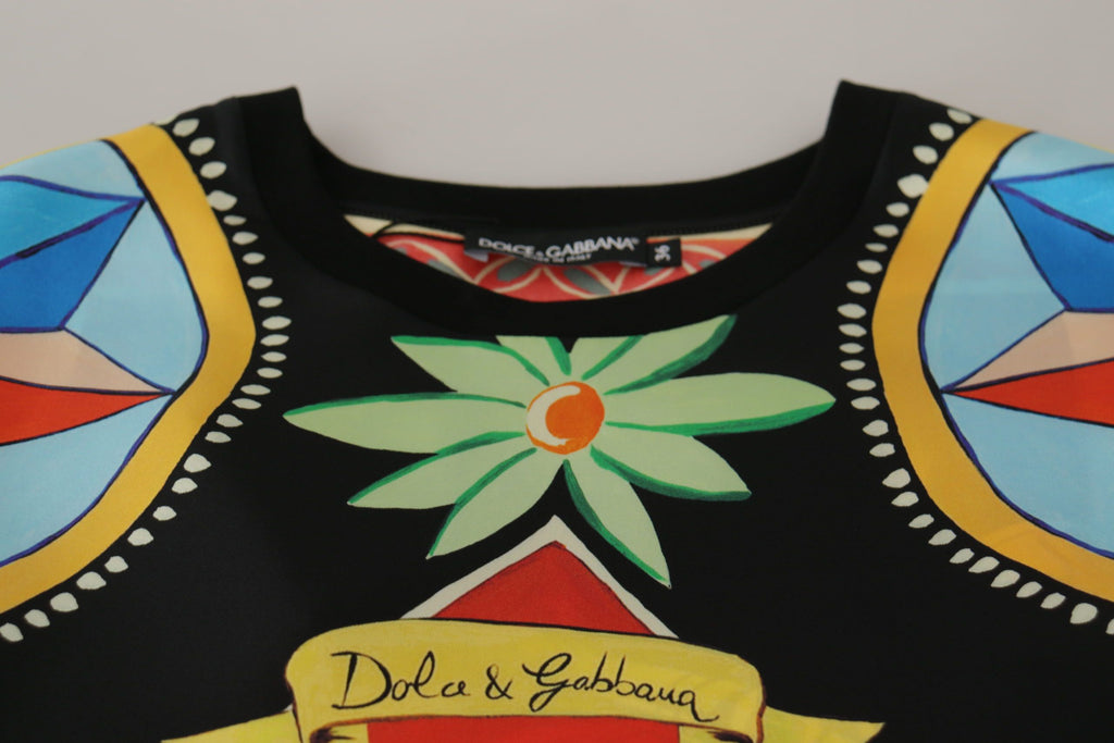 Dolce & Gabbana Multicolor T-Shirt for Women detail view