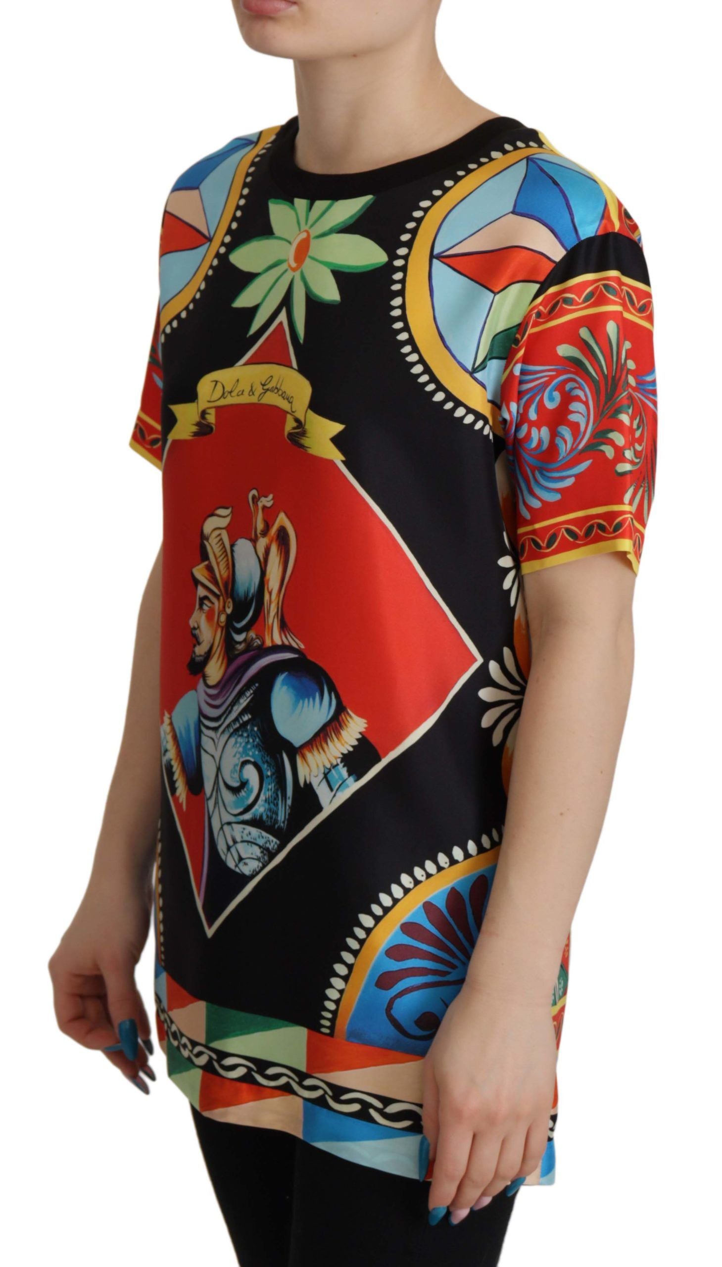 Dolce & Gabbana Multicolor T-Shirt for Women additional view