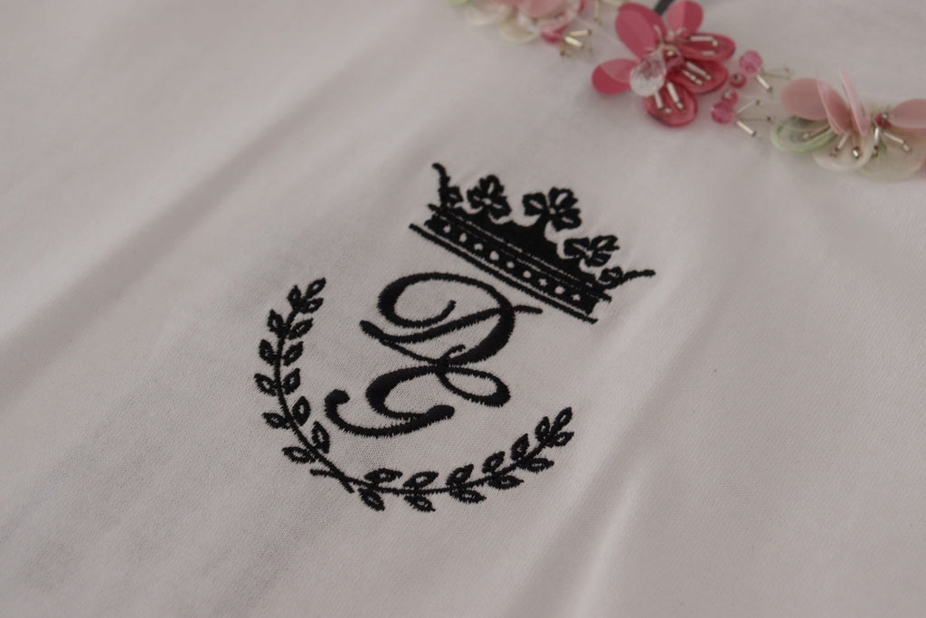 Dolce & Gabbana White Short-Sleeve Shirt for Women additional view