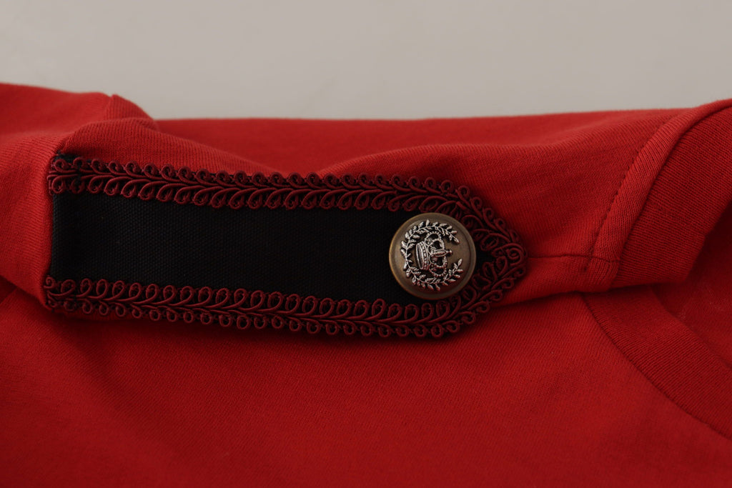 Dolce & Gabbana Red Short-Sleeve Shirt for Women additional view