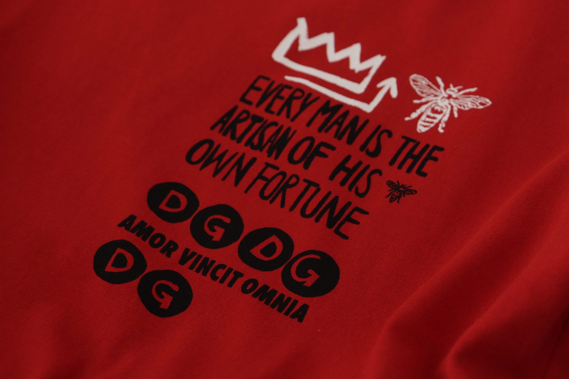 Dolce & Gabbana Red Short-Sleeve Shirt for Women additional view