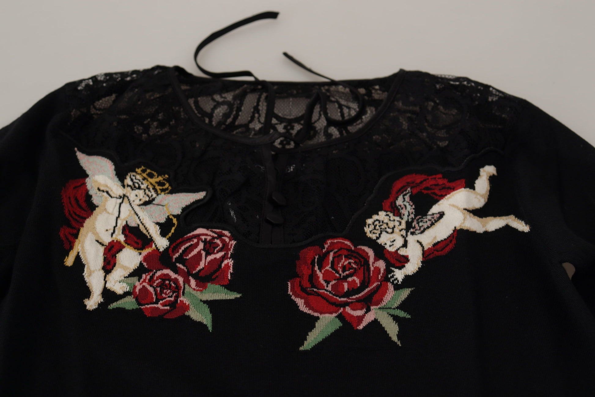 Dolce & Gabbana Black Sweatshirt for Women side view