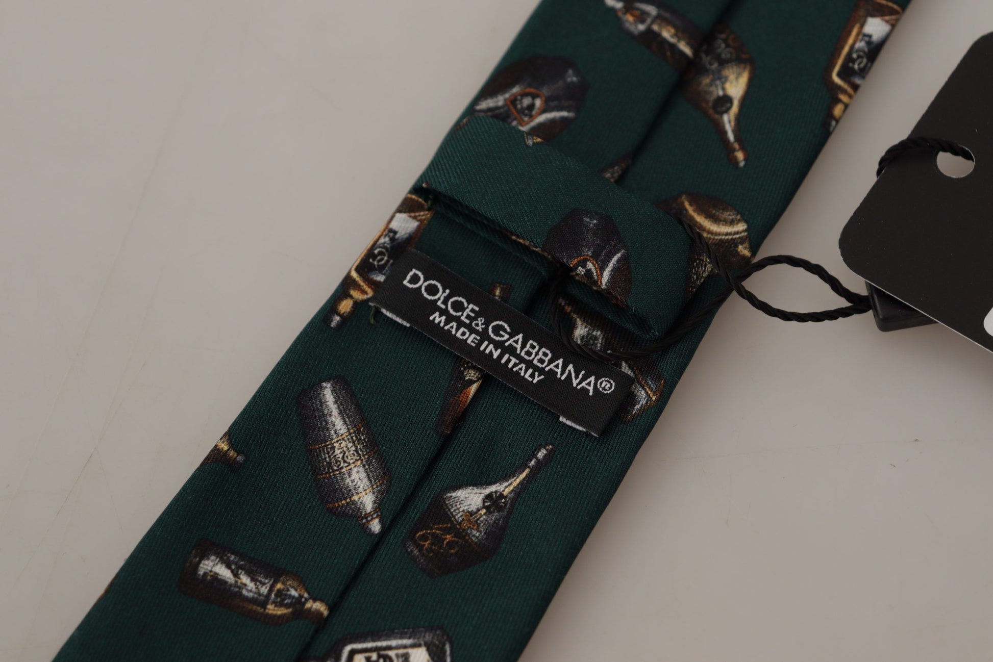 Dolce & Gabbana Black Ties for Men side view
