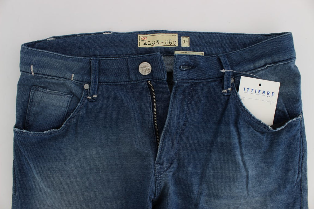 Acht Blue Slim Fit Jeans for Men additional view