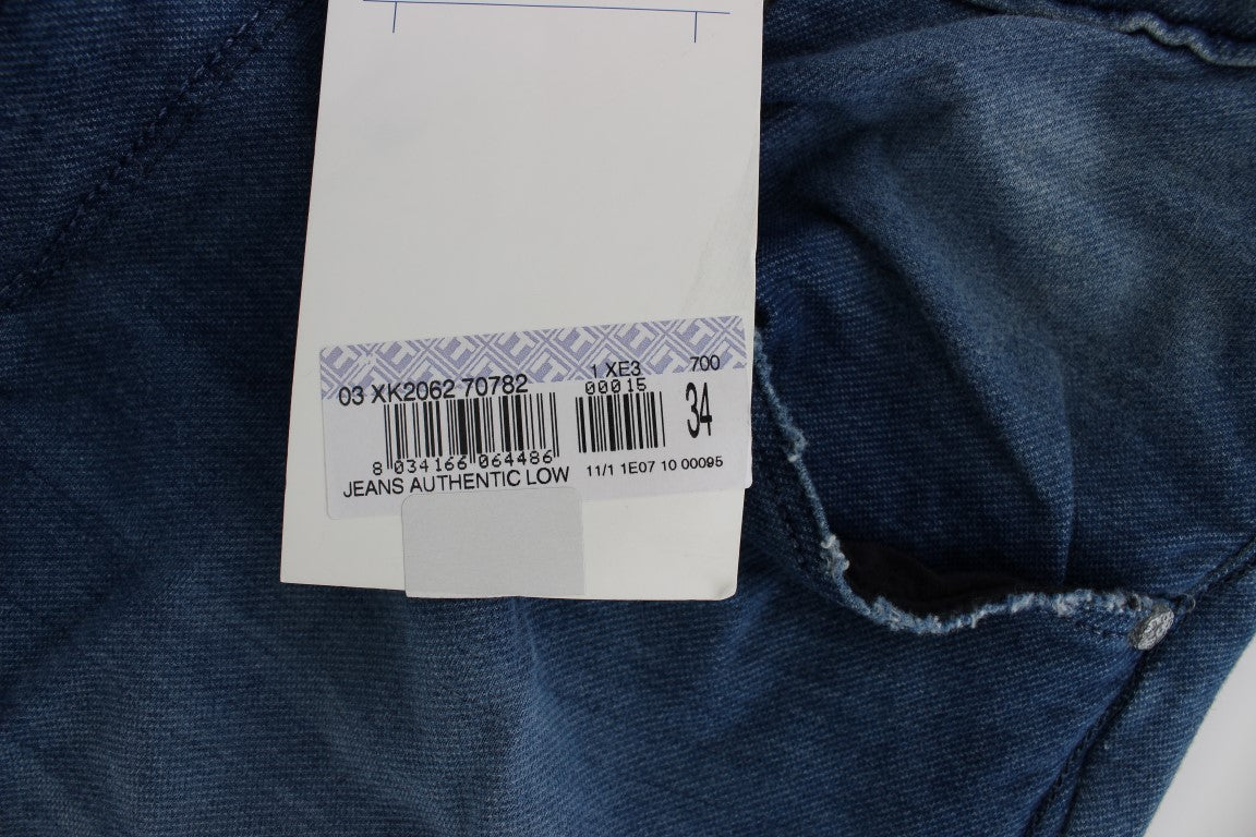 Acht Blue Slim Fit Jeans for Men additional view