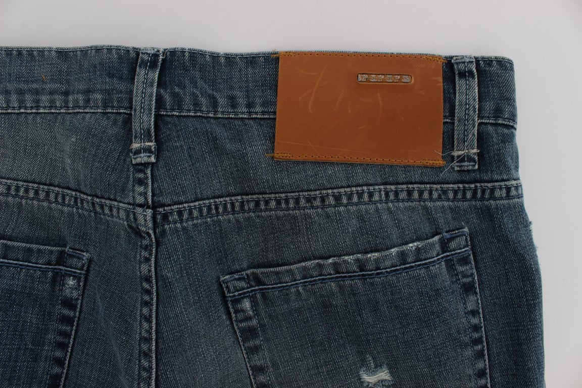 Acht Blue Relaxed Fit Jeans for Men additional view
