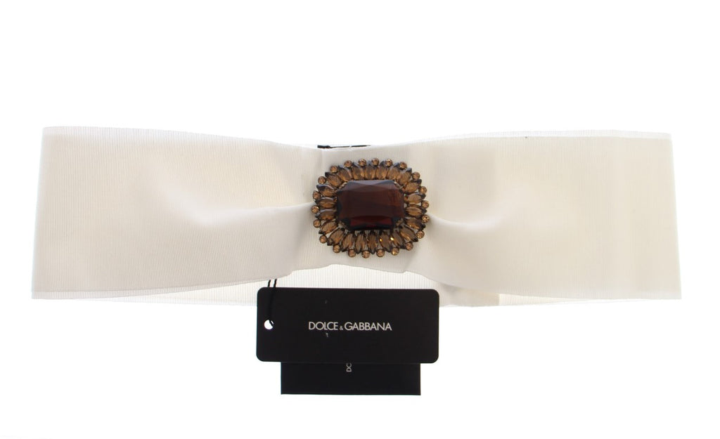 Dolce & Gabbana White High Waist Belts for Women alternate view