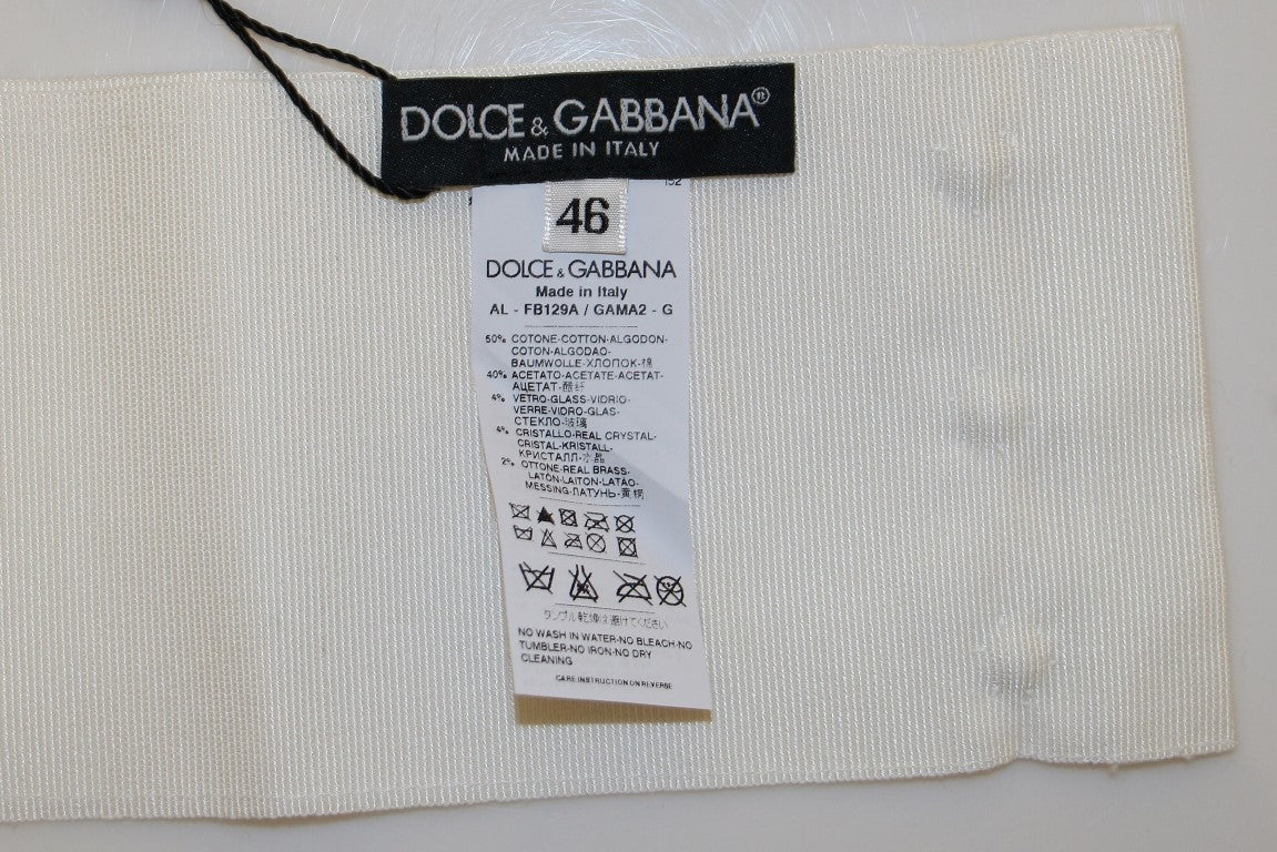 Dolce & Gabbana White High Waist Belts for Women additional view