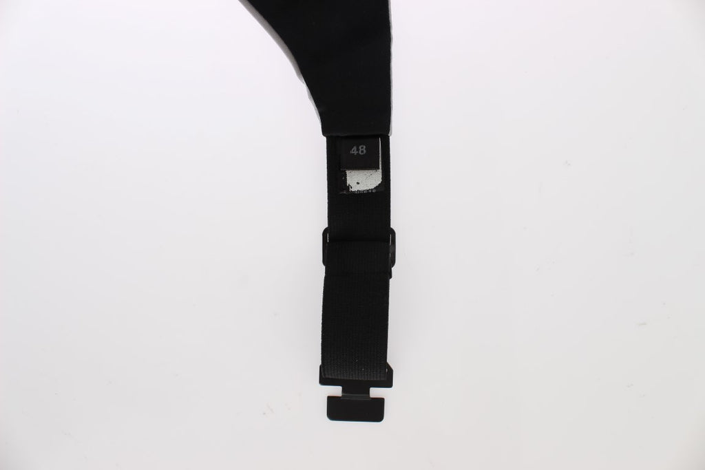 Dolce &amp; Gabbana Grauer Taillengürtel Seidenkummerbund