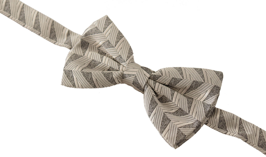 Dolce & Gabbana Grey Bowties for Men detail view