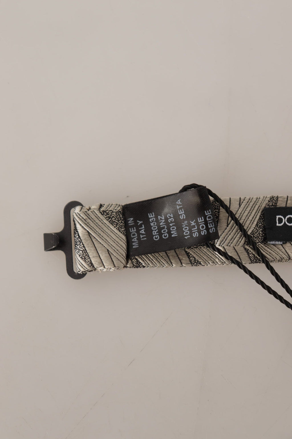 Dolce & Gabbana Grey Bowties for Men additional view