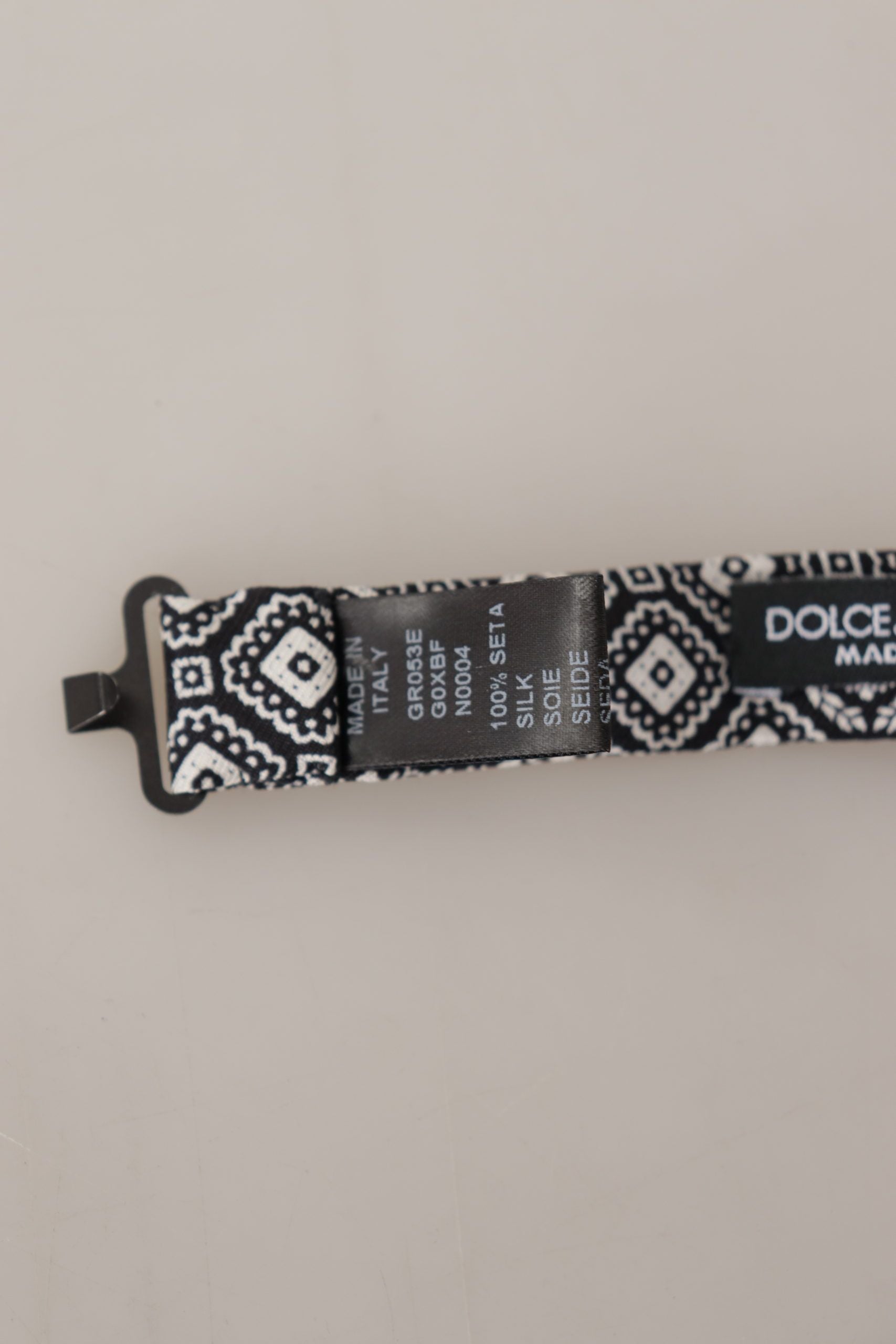 Dolce & Gabbana Black Bowties for Men additional view