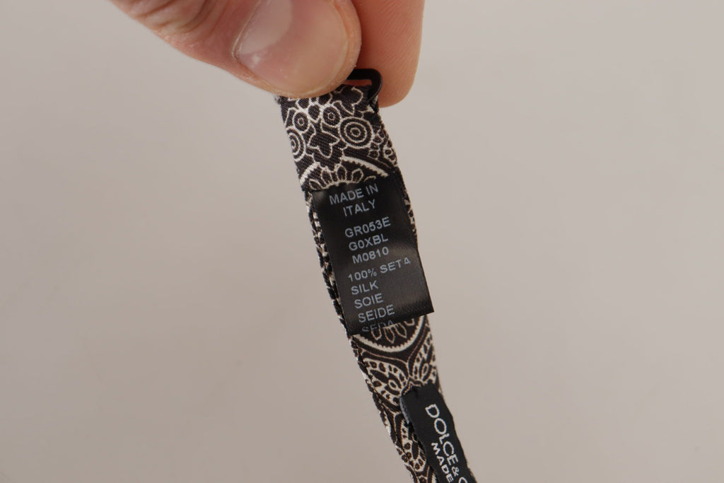Dolce & Gabbana Black Bowties for Men additional view