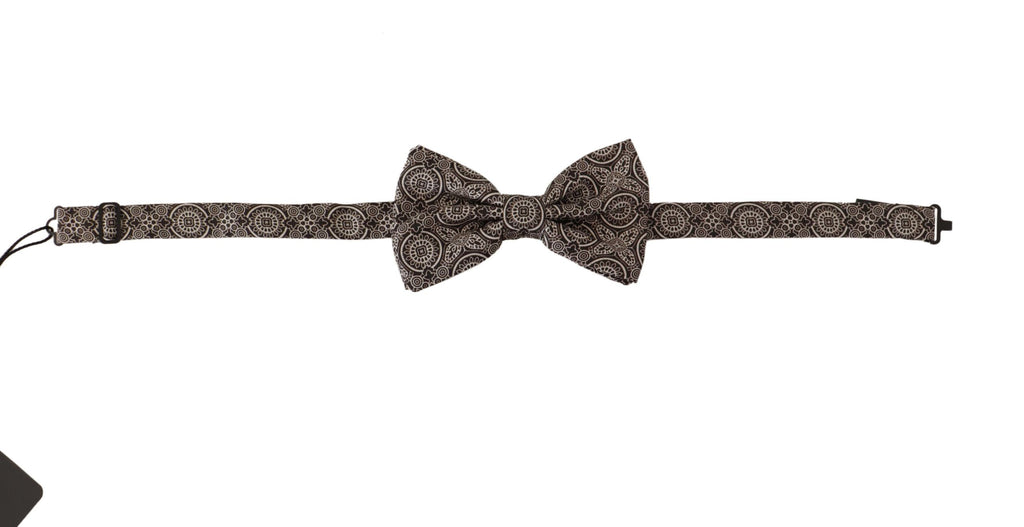 Dolce & Gabbana Black Bowties for Men detail view