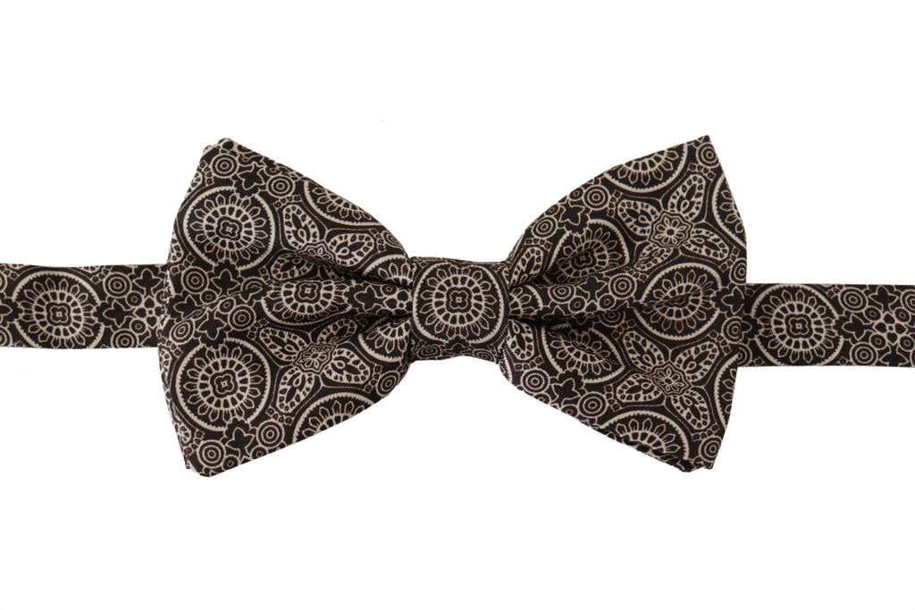 Dolce & Gabbana Black Bowties for Men side view