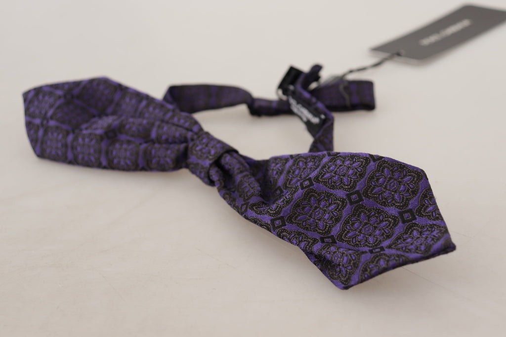 Dolce & Gabbana Blue Bowties for Men detail view