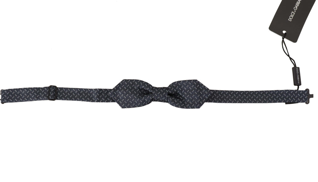 Dolce & Gabbana Blue Bowties for Men side view