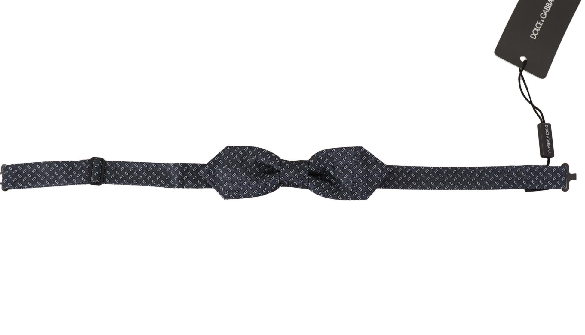 Dolce & Gabbana Blue Bowties for Men side view