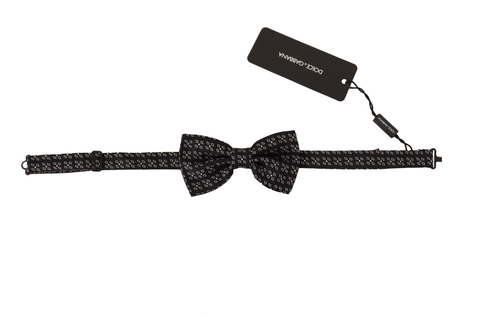 Dolce & Gabbana Black Bowties for Men detail view