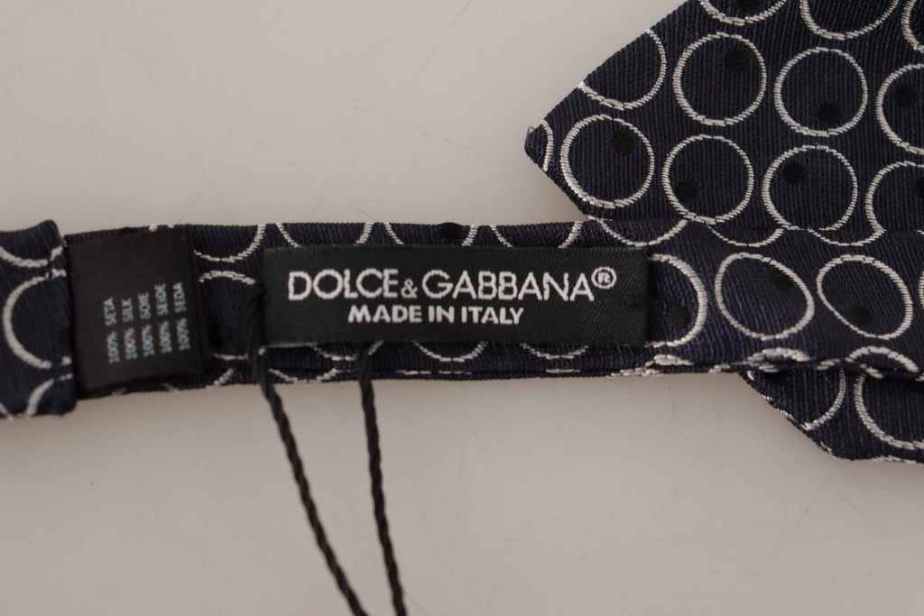 Dolce & Gabbana Black Bowties for Men side view