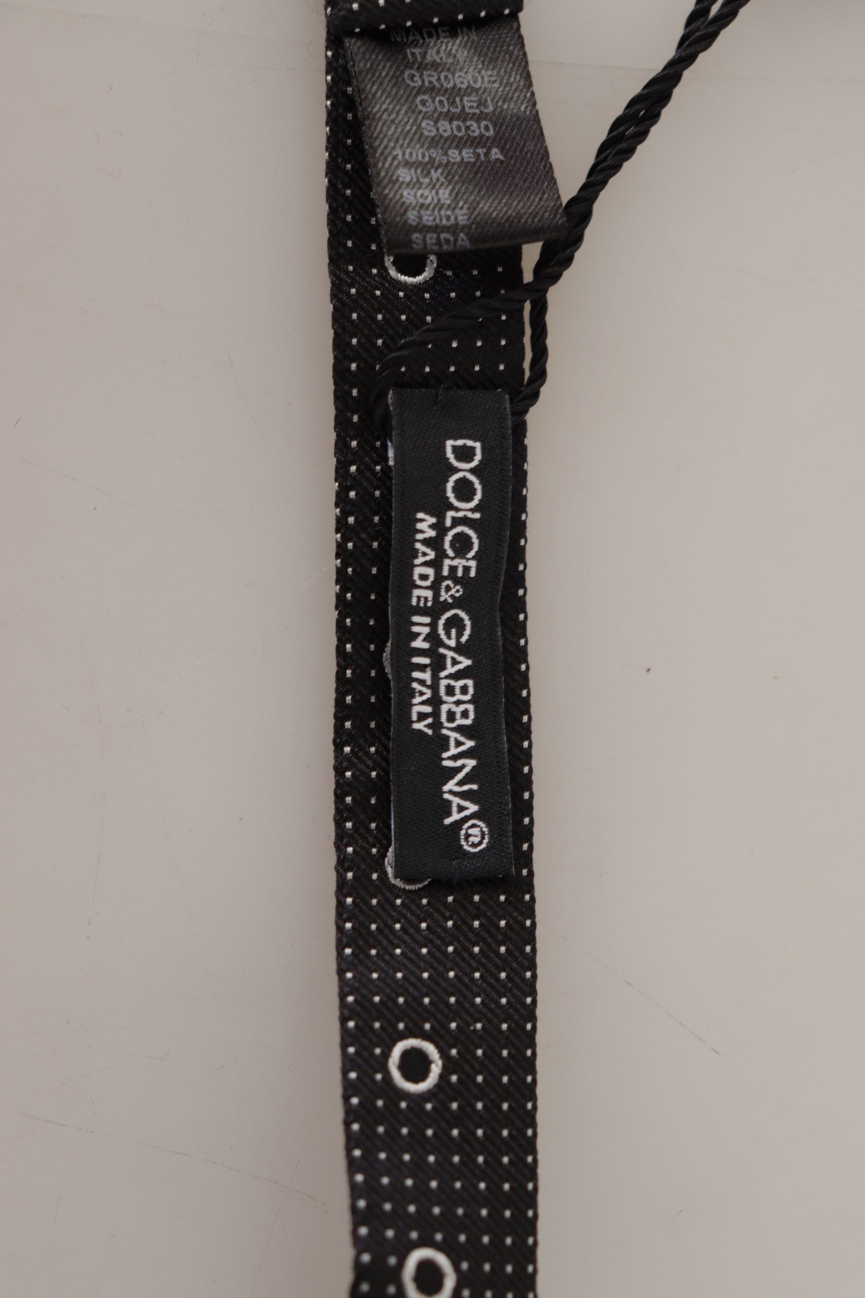 Dolce & Gabbana Black Bowties for Men additional view